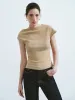 Asymmetric One Shoulder Skinny T-Shirt sold by Urban Revivo