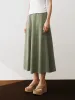 A-Line Denim Skirt sold by Urban Revivo