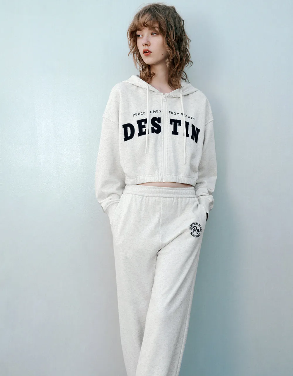 Zipper Front Printed Knitted Jacket sold by Urban Revivo product image thumbnail 3