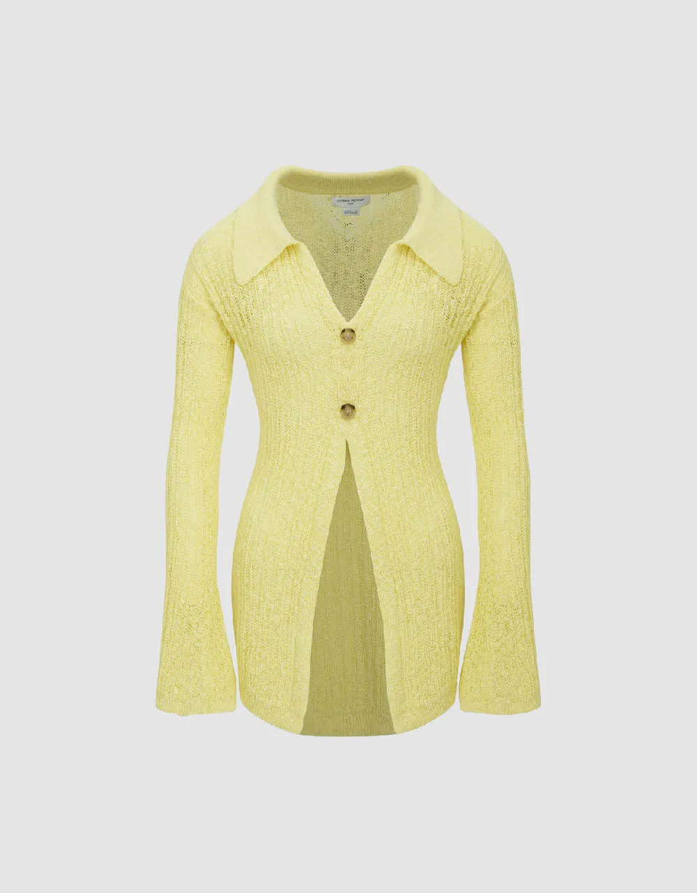 Skinny Knitted Cardigan sold by Urban Revivo