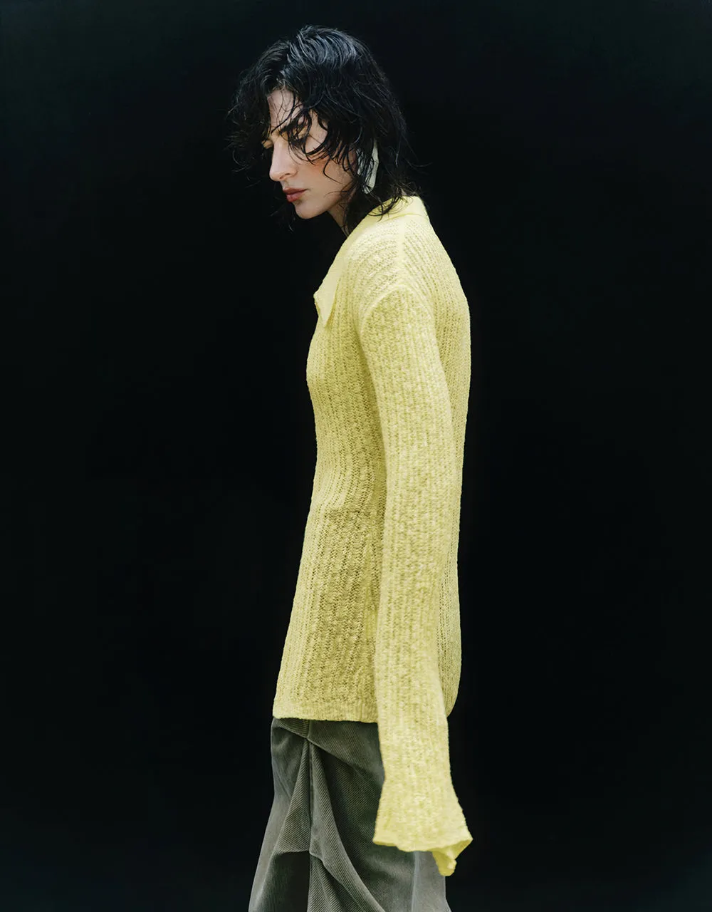 Skinny Knitted Cardigan sold by Urban Revivo product image thumbnail 3