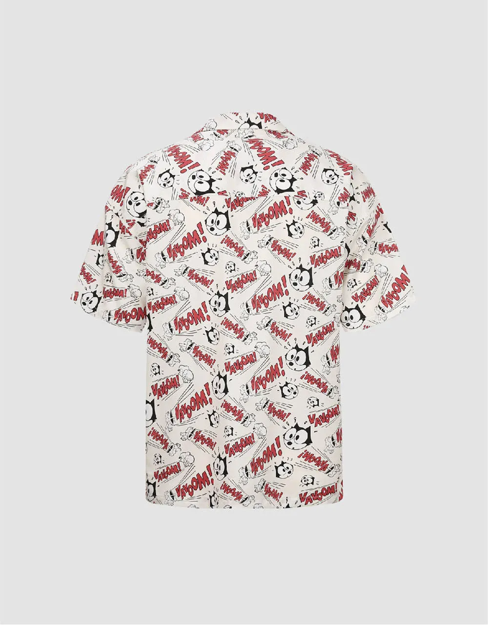 Cartoon Printed Loose Shirt sold by Urban Revivo product image thumbnail 5