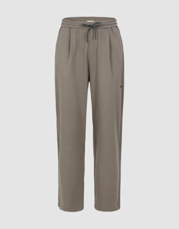 Drawstring Waist Wide-Leg Pants sold by Urban Revivo
