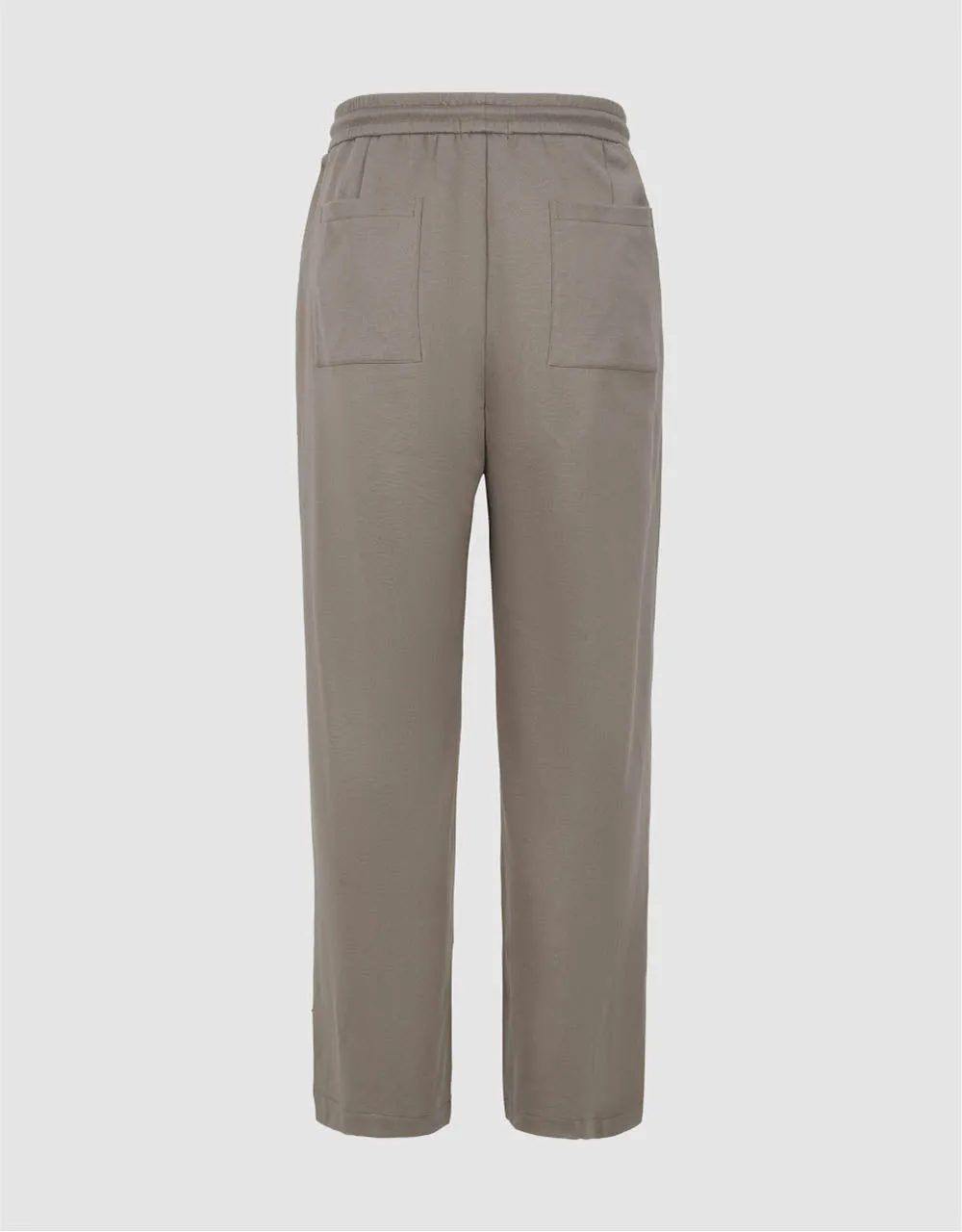 Drawstring Waist Wide-Leg Pants sold by Urban Revivo product image thumbnail 3