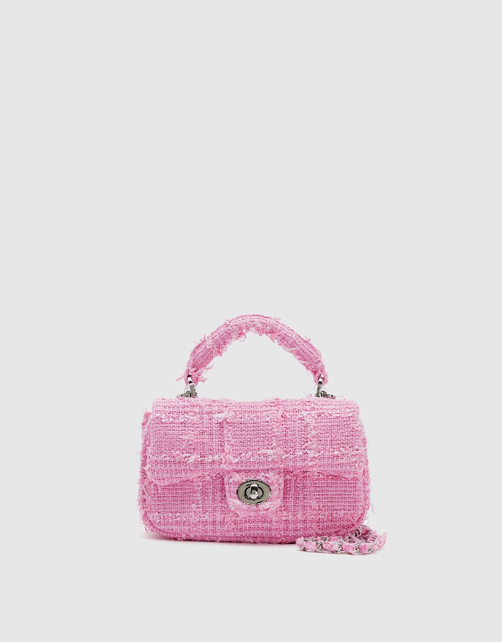 Tweed Shoulder Bag sold by Urban Revivo