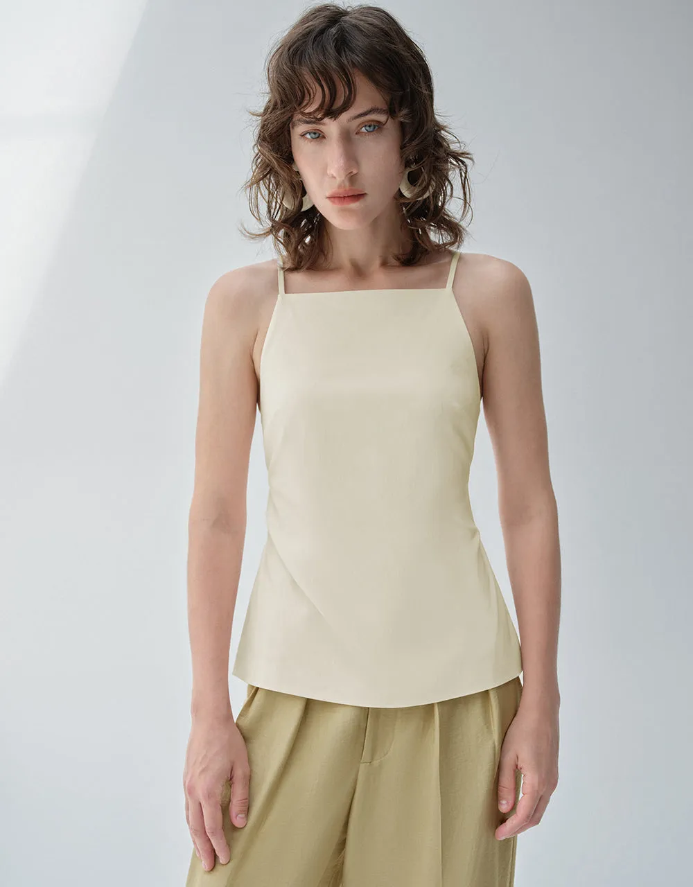 Off-Shoulder Cami Top sold by Urban Revivo