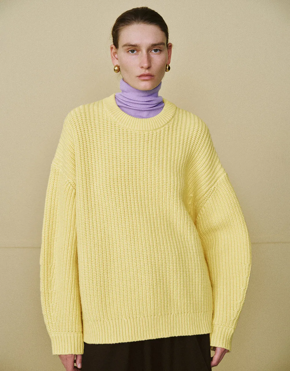 Crew Neck Knitted T-Shirt sold by Urban Revivo