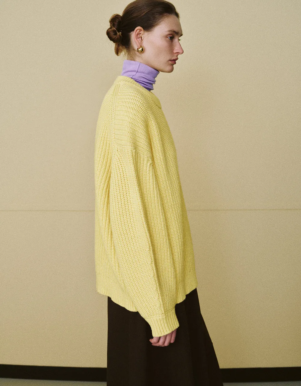 Crew Neck Knitted T-Shirt sold by Urban Revivo product image thumbnail 3