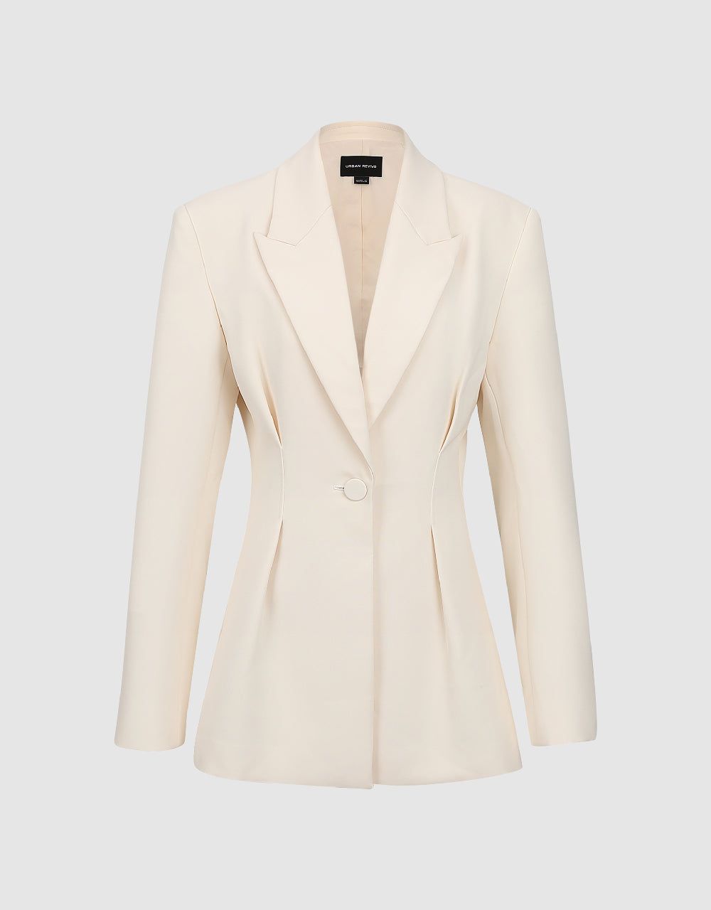 Peaked Lapel Tailored Blazer sold by Urban Revivo product image thumbnail 2