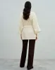 Drop Shoulder Sleeve Jacket With Belt sold by Urban Revivo