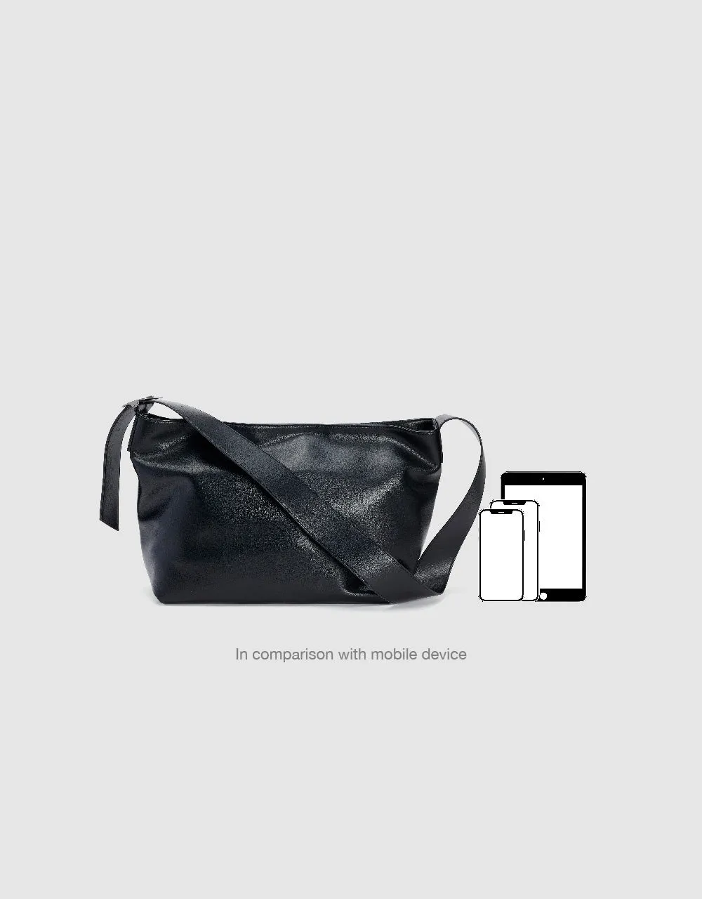 Vegan Leather Crossbody Bag sold by Urban Revivo product image thumbnail 2