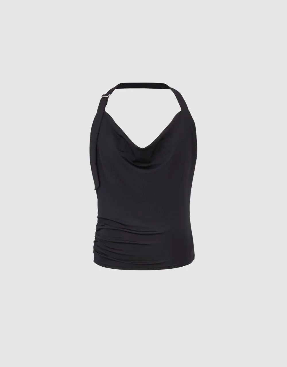 Ruched Cowl Neck Tank Top sold by Urban Revivo product image thumbnail 2