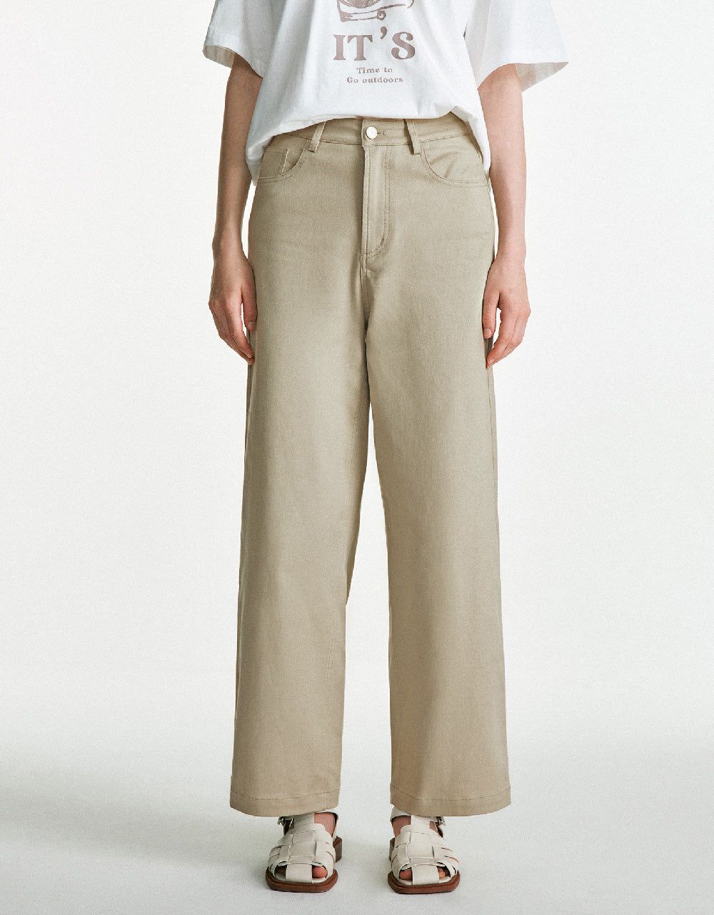 Wide-Leg Pants sold by Urban Revivo product image thumbnail 2