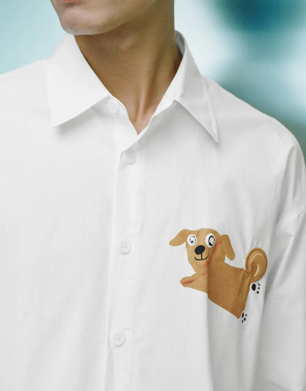 Printed Button Up Loose Shirt sold by Urban Revivo product image thumbnail 4