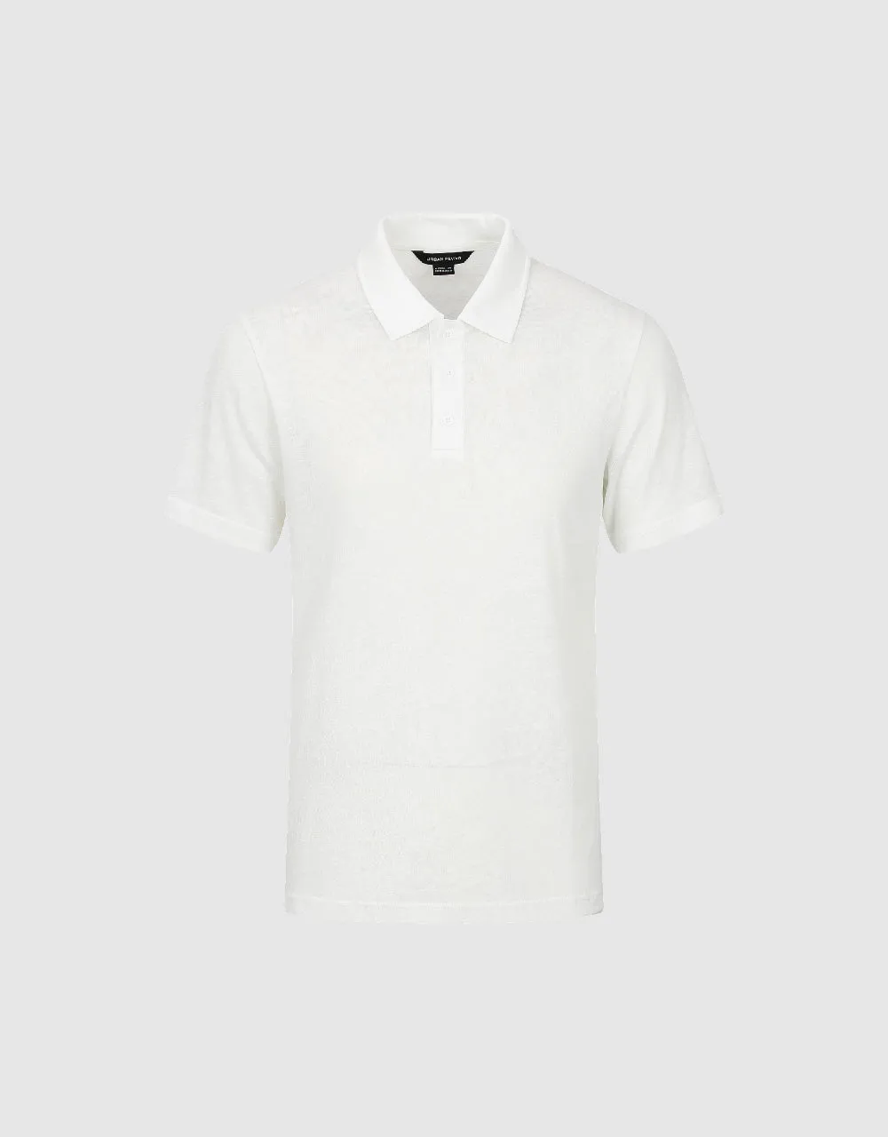 Straight Polo Shirt sold by Urban Revivo product image thumbnail 2