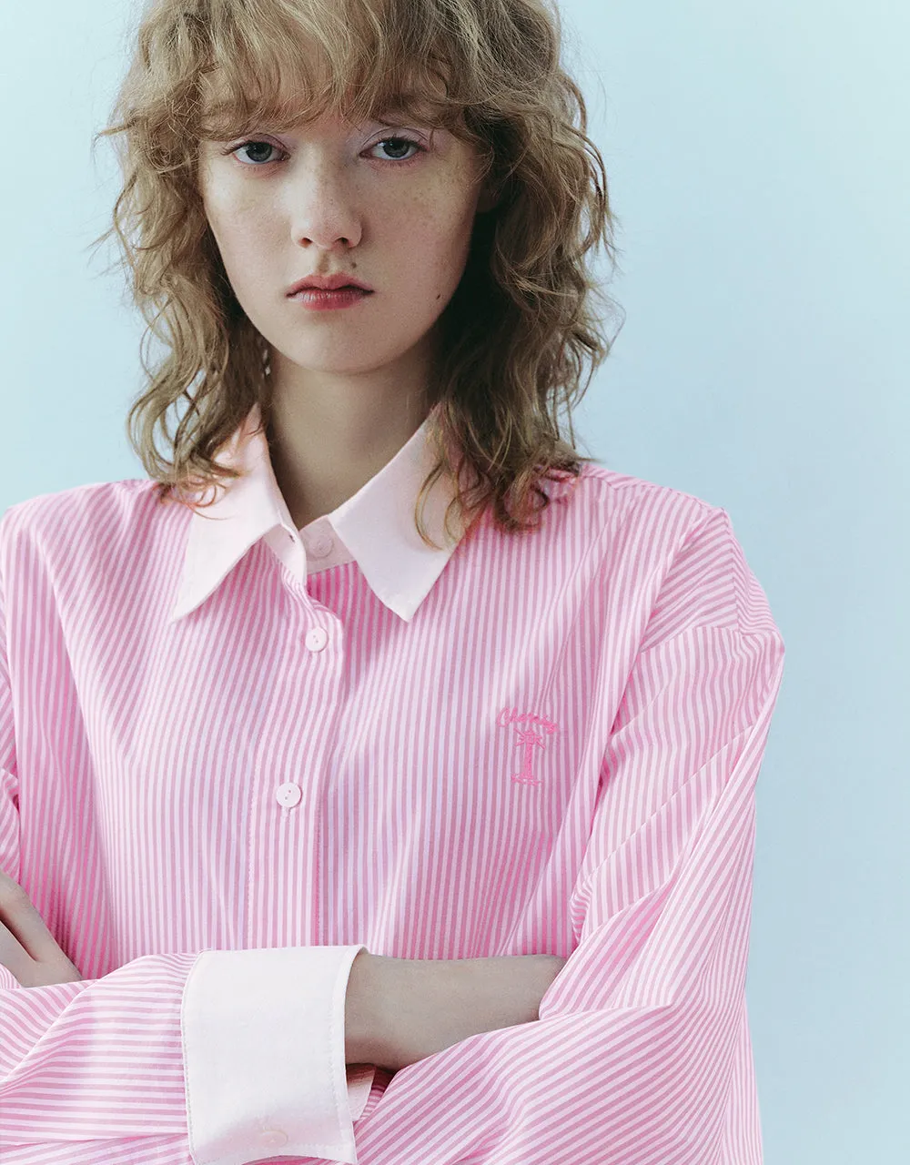 Two Toned Striped Straight Shirt sold by Urban Revivo product image thumbnail 4