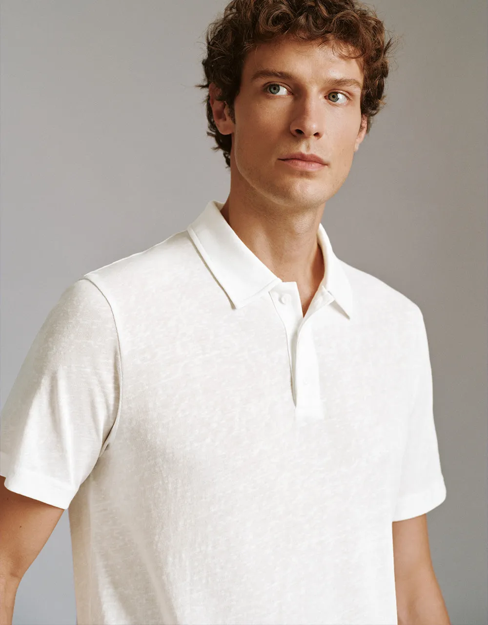 Straight Polo Shirt sold by Urban Revivo product image thumbnail 4
