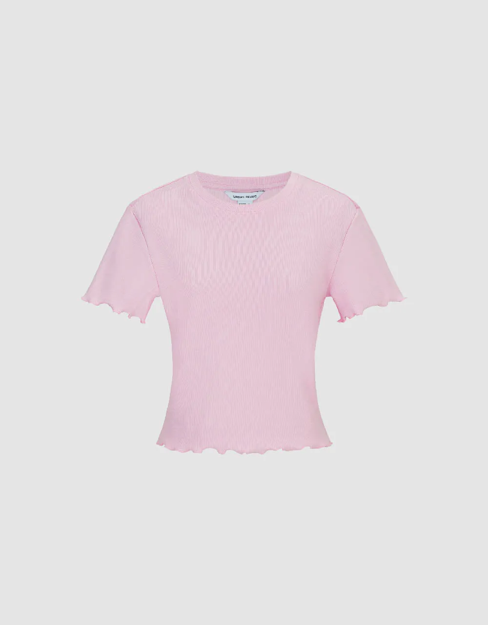 Basic Crew Neck Skinny T-Shirt sold by Urban Revivo product image thumbnail 2