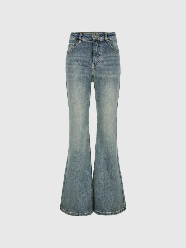 Skinny Flare Jeans sold by Urban Revivo