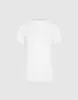 Shirred Stand Collar Skinny T-Shirt sold by Urban Revivo