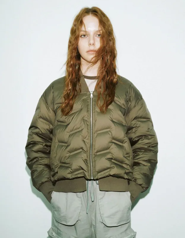 Zipper Front Down Jacket sold by Urban Revivo