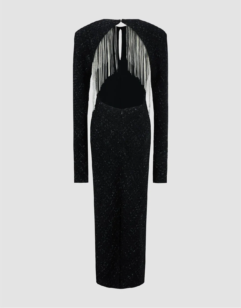 Tweed Raglan Sleeve Crew Neck Straight Dress sold by Urban Revivo product image thumbnail 2