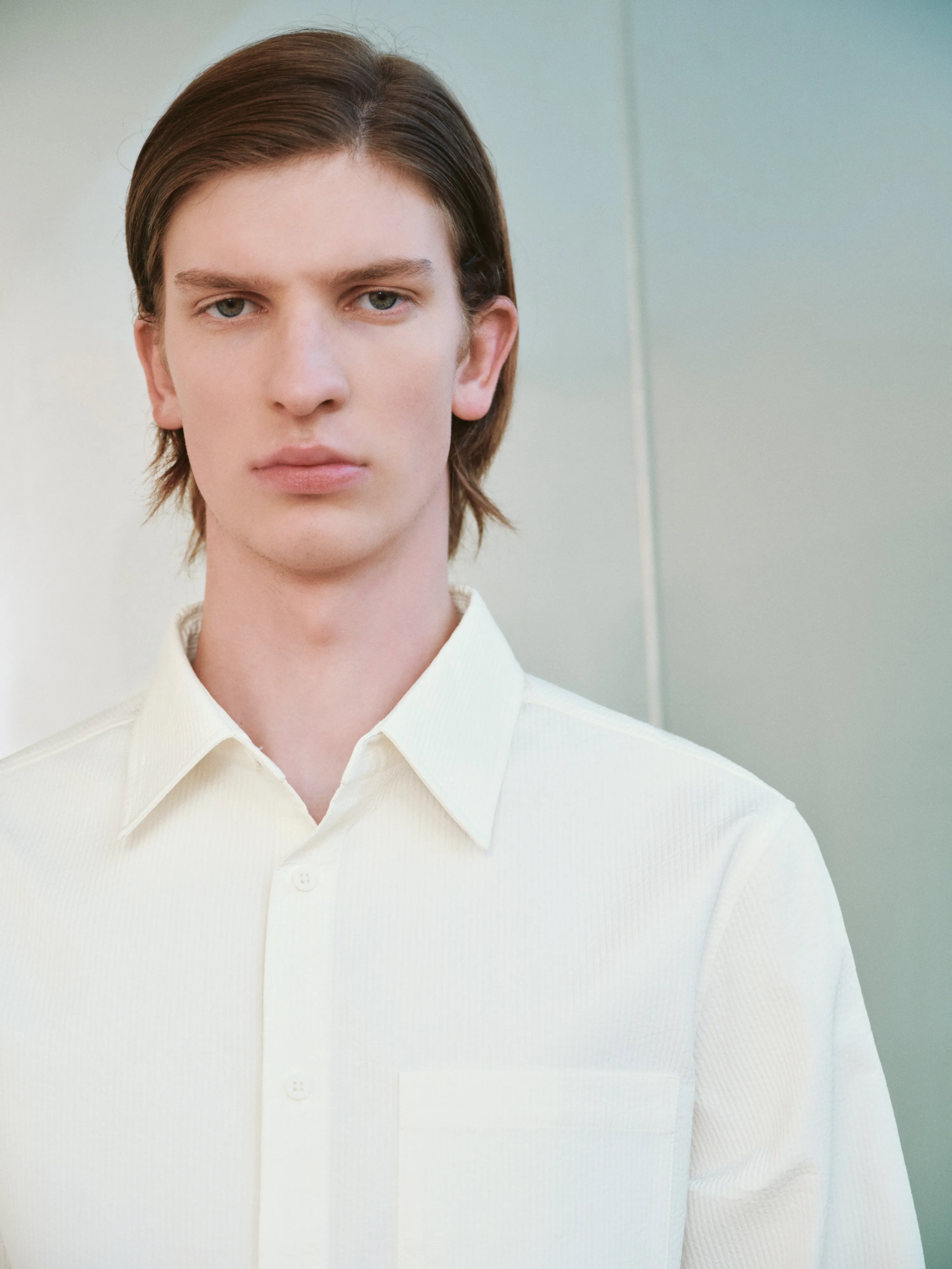 Button Up Straight Shirt sold by Urban Revivo product image thumbnail 4