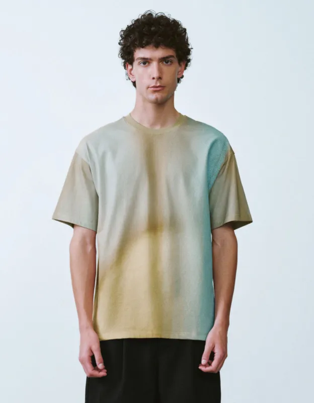 Printed Crew Neck A-Line T-Shirt sold by Urban Revivo