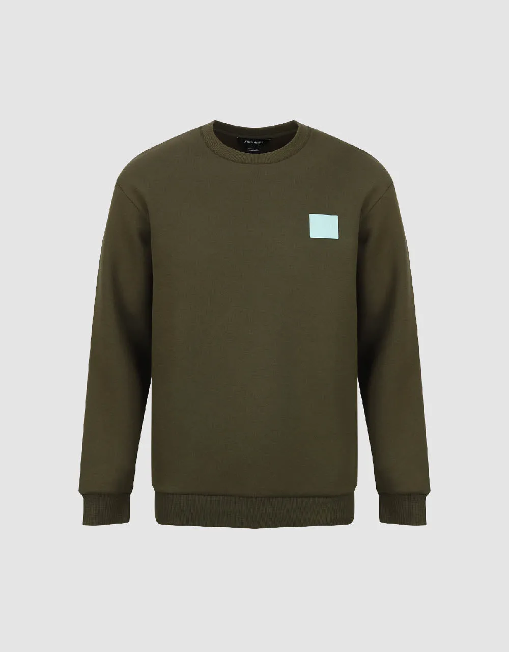 Crew Neck Straight Sweatshirt sold by Urban Revivo product image thumbnail 2