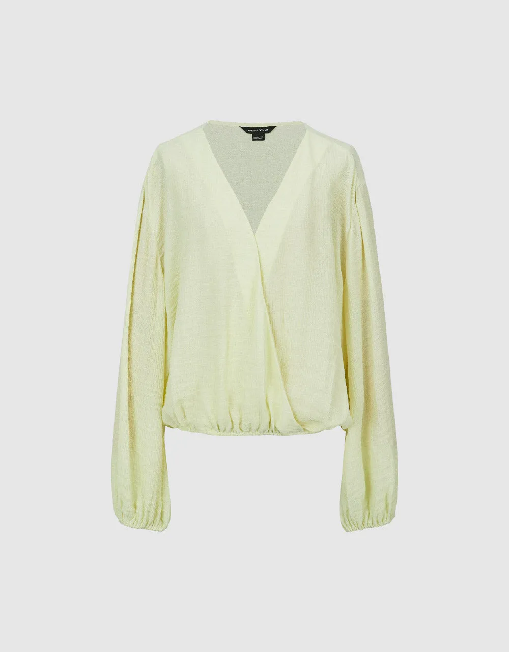 V-Neck Loose Blouse sold by Urban Revivo product image thumbnail 2