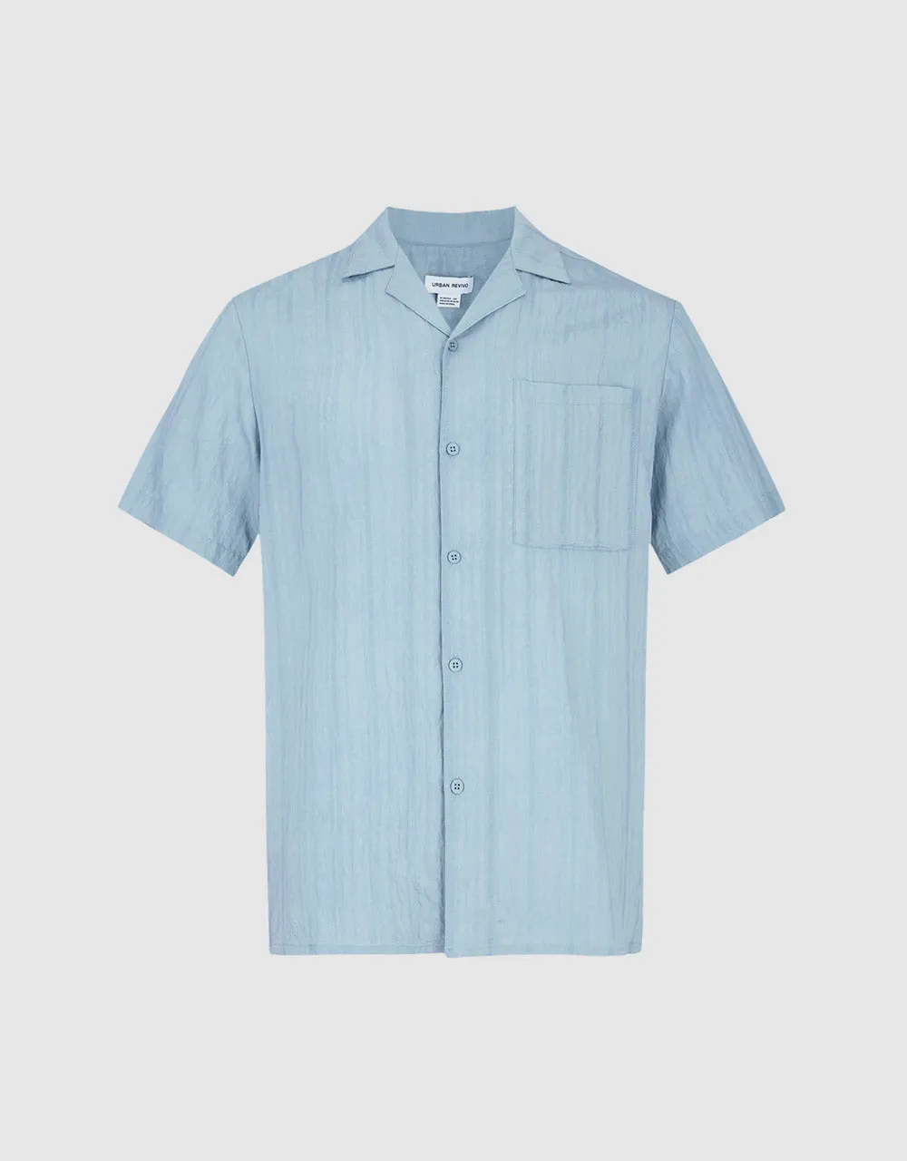 Striped Short Sleeve Shirt sold by Urban Revivo