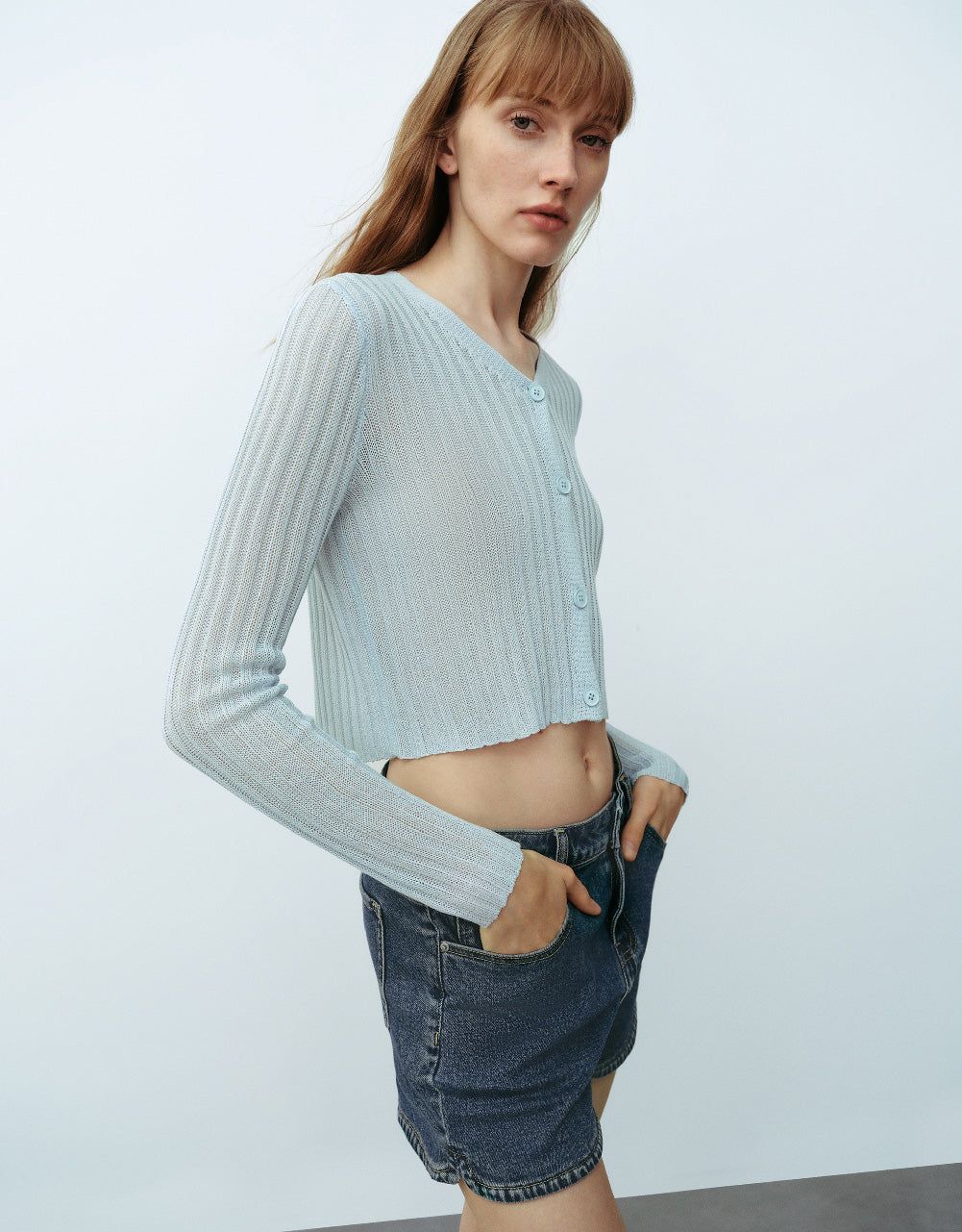 Button Up Knitted Cardigan sold by Urban Revivo product image thumbnail 3