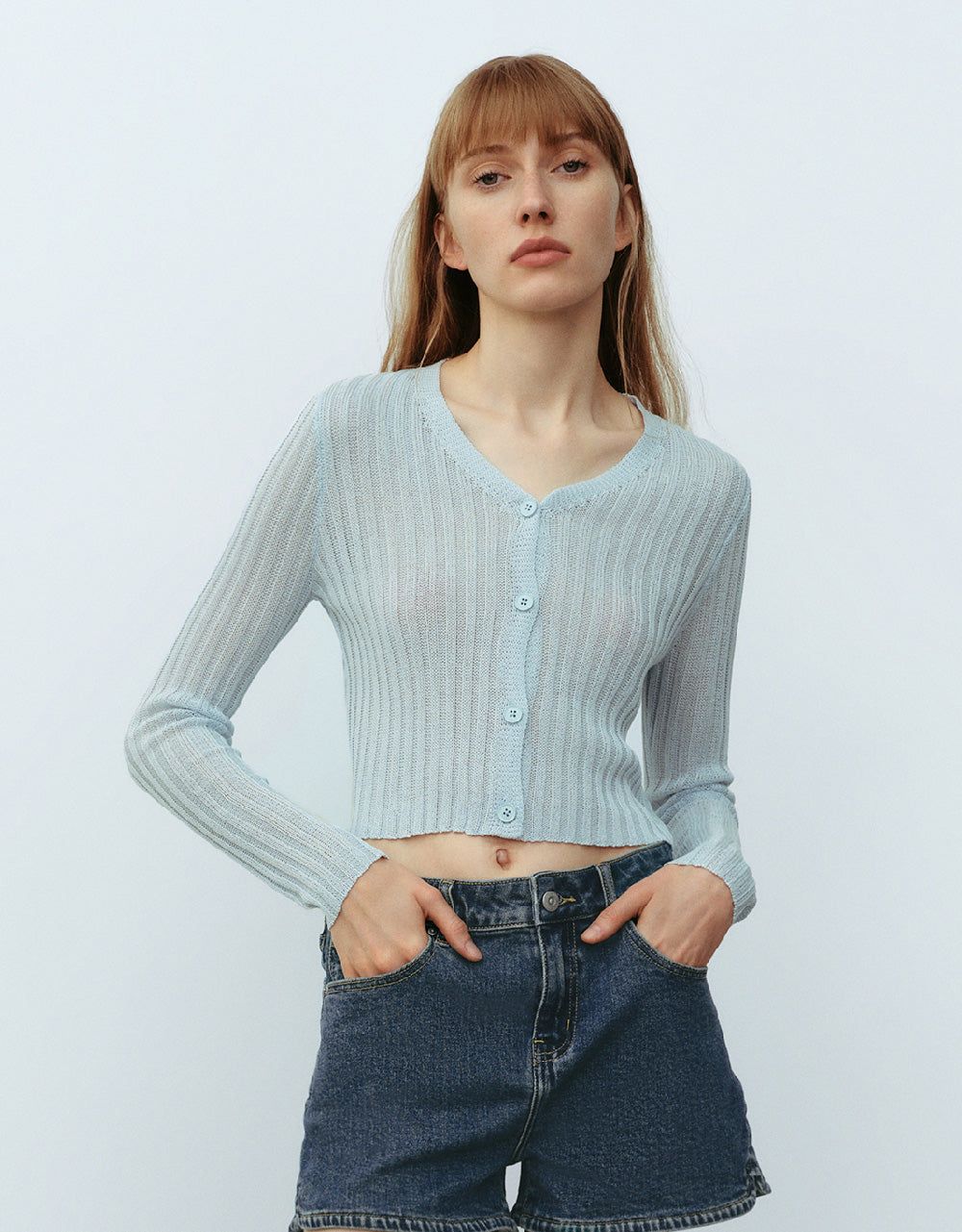 Button Up Knitted Cardigan sold by Urban Revivo