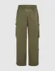 Drawstring Waist Wide-Leg Pants sold by Urban Revivo