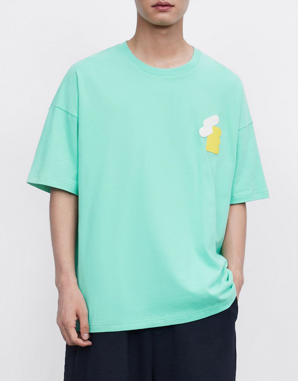 Combination Print T-Shirt sold by Urban Revivo product image thumbnail 4