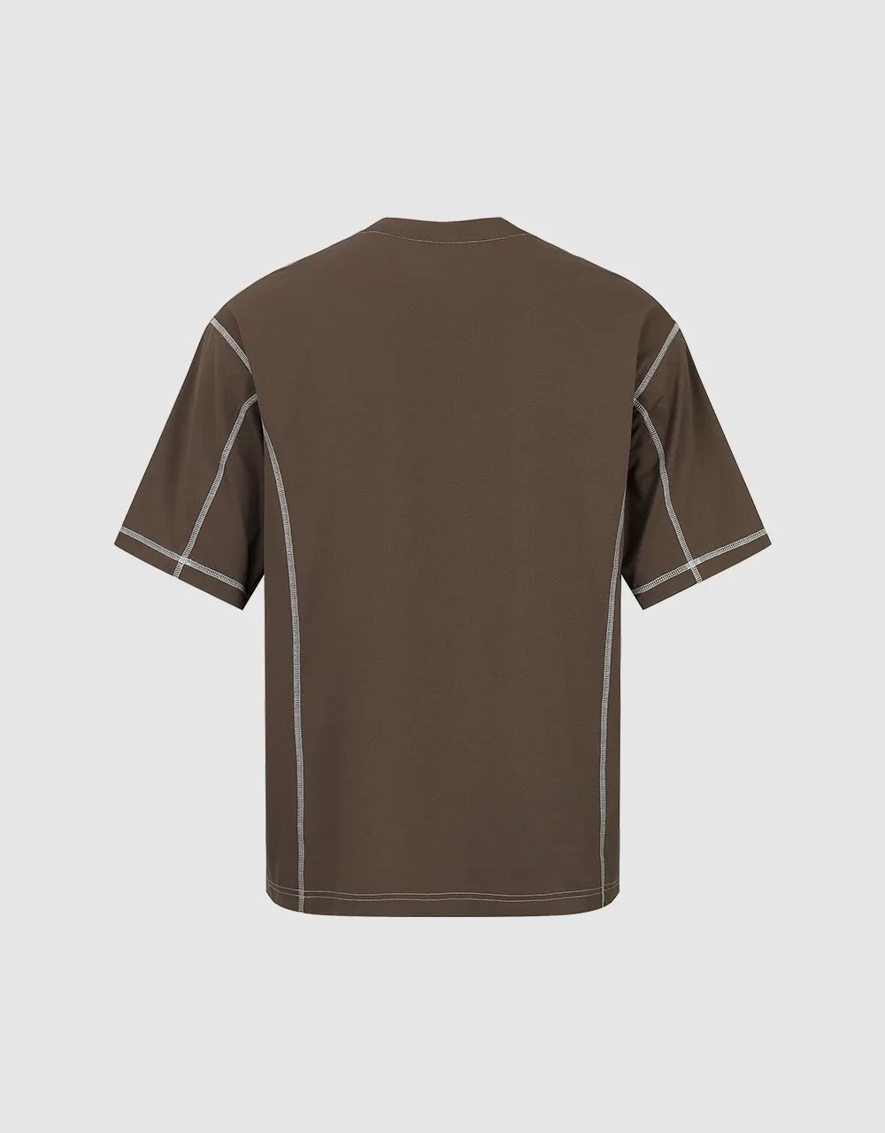 Crew Neck Loose T-Shirt sold by Urban Revivo product image thumbnail 5