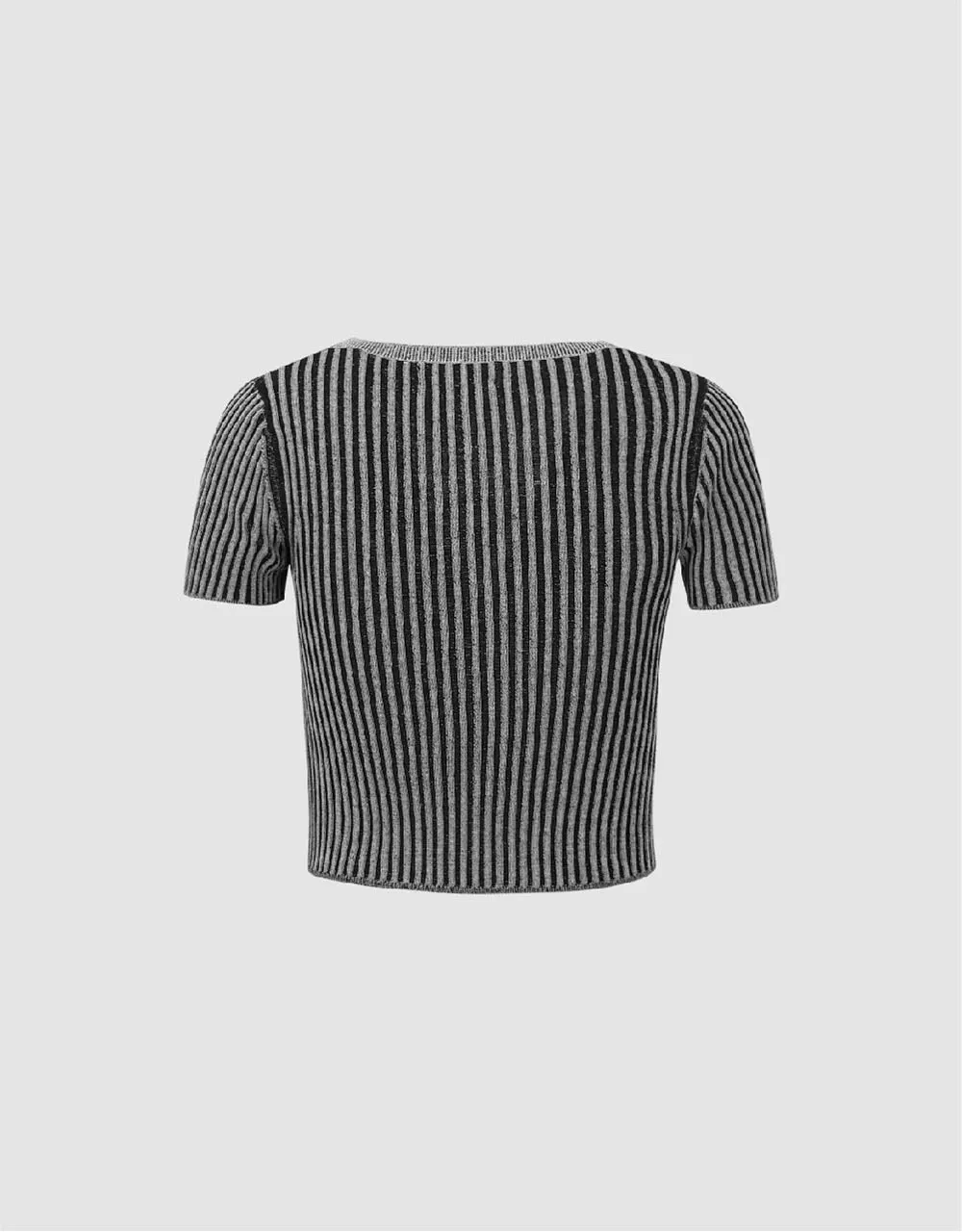 2 In 1 Knitted T-Shirt sold by Urban Revivo product image thumbnail 5