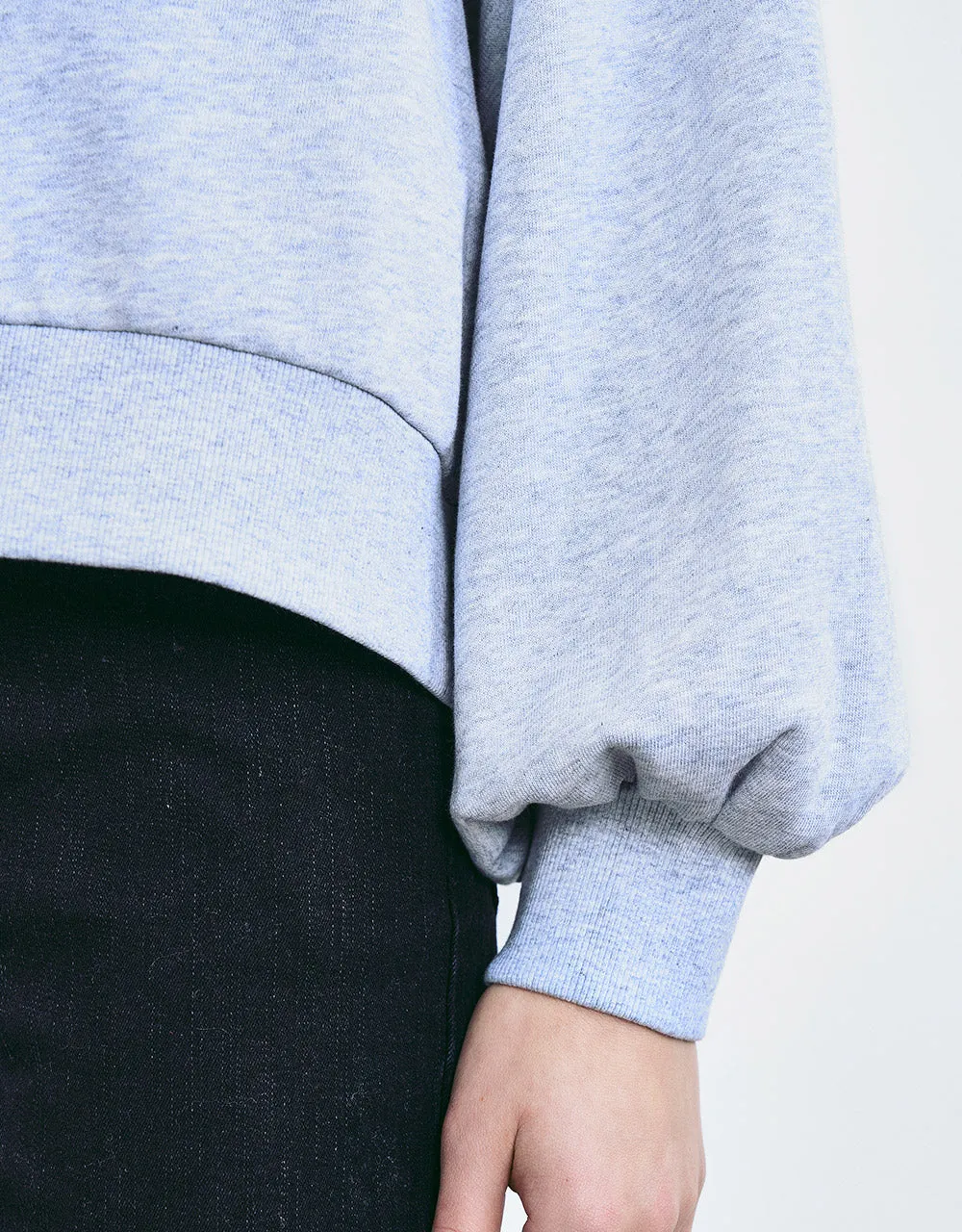 Drop Shoulder Crew Neck Sweatshirt sold by Urban Revivo product image thumbnail 3