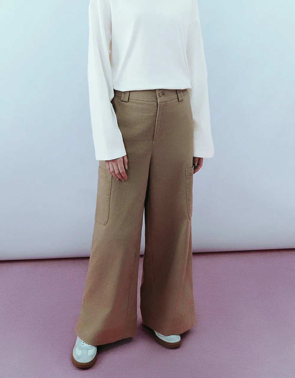 Wide-Leg Pants sold by Urban Revivo product image thumbnail 4