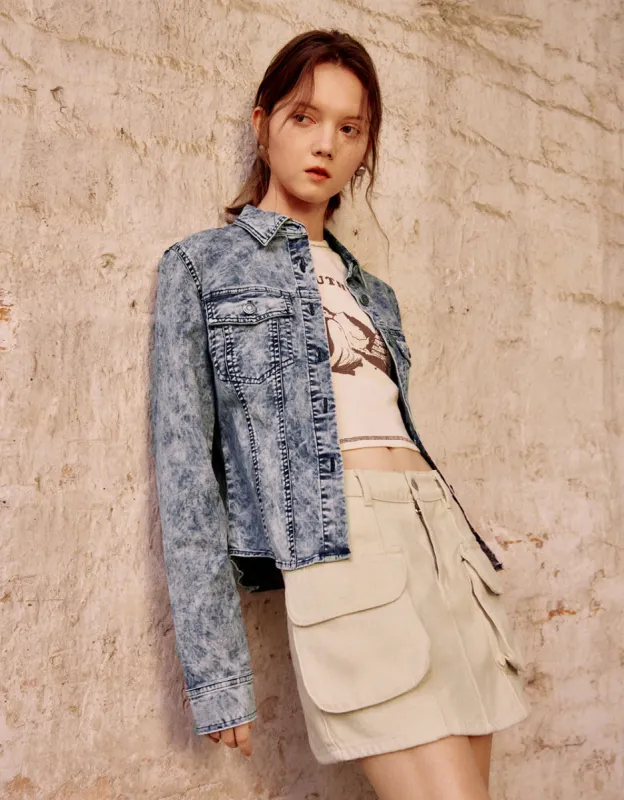 Press Buttoned Skater Shirt sold by Urban Revivo