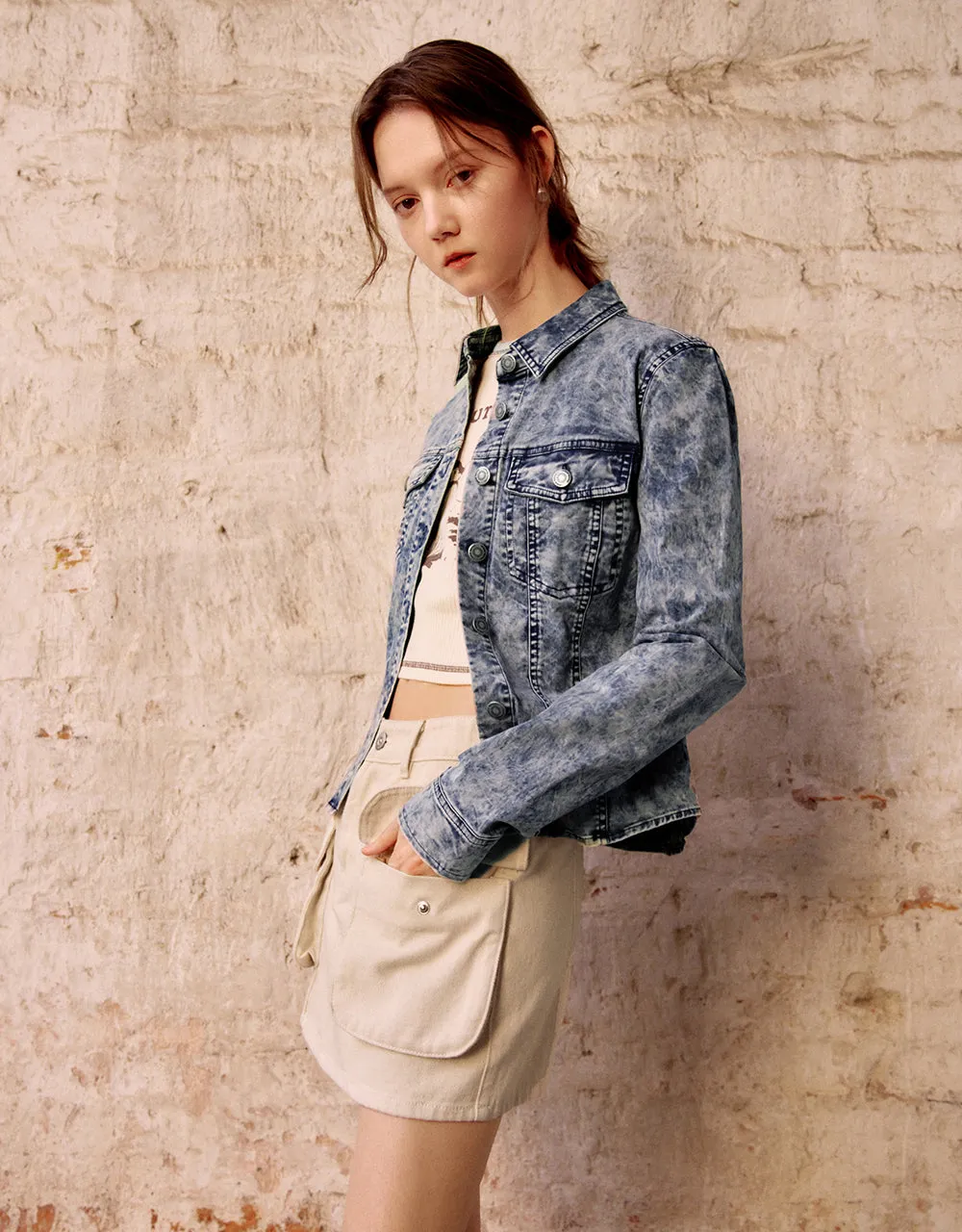 Press Buttoned Skater Shirt sold by Urban Revivo product image thumbnail 3