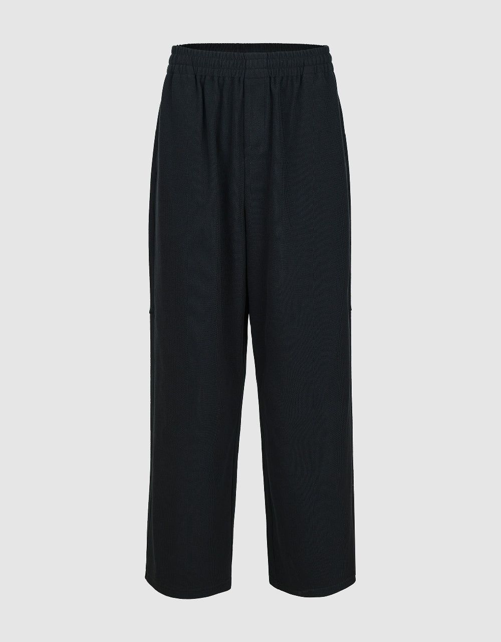Elastic Waist Knitted Wide-Leg Pants sold by Urban Revivo