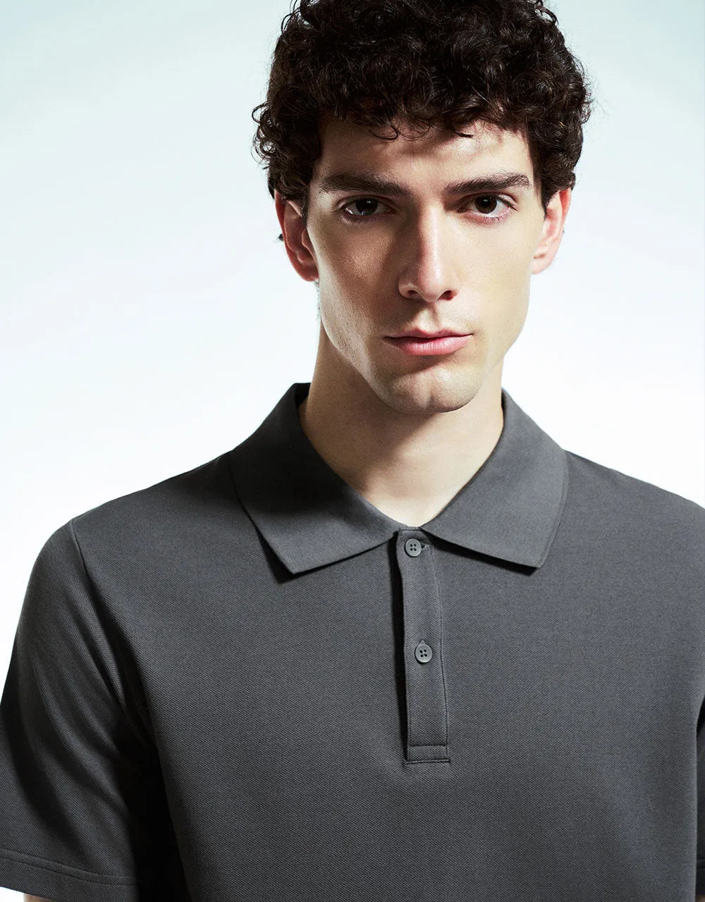 Straight Polo Shirt sold by Urban Revivo product image thumbnail 4