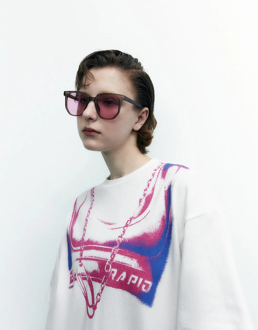 Printed Crew Neck Regular T-Shirt sold by Urban Revivo product image thumbnail 5