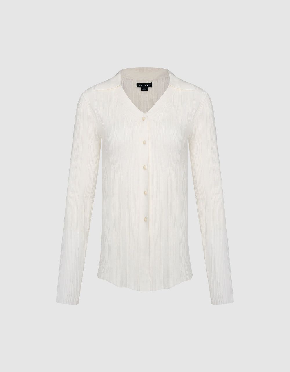 Drop Shoulder Sleeve Knitted Cardigan sold by Urban Revivo product image thumbnail 2