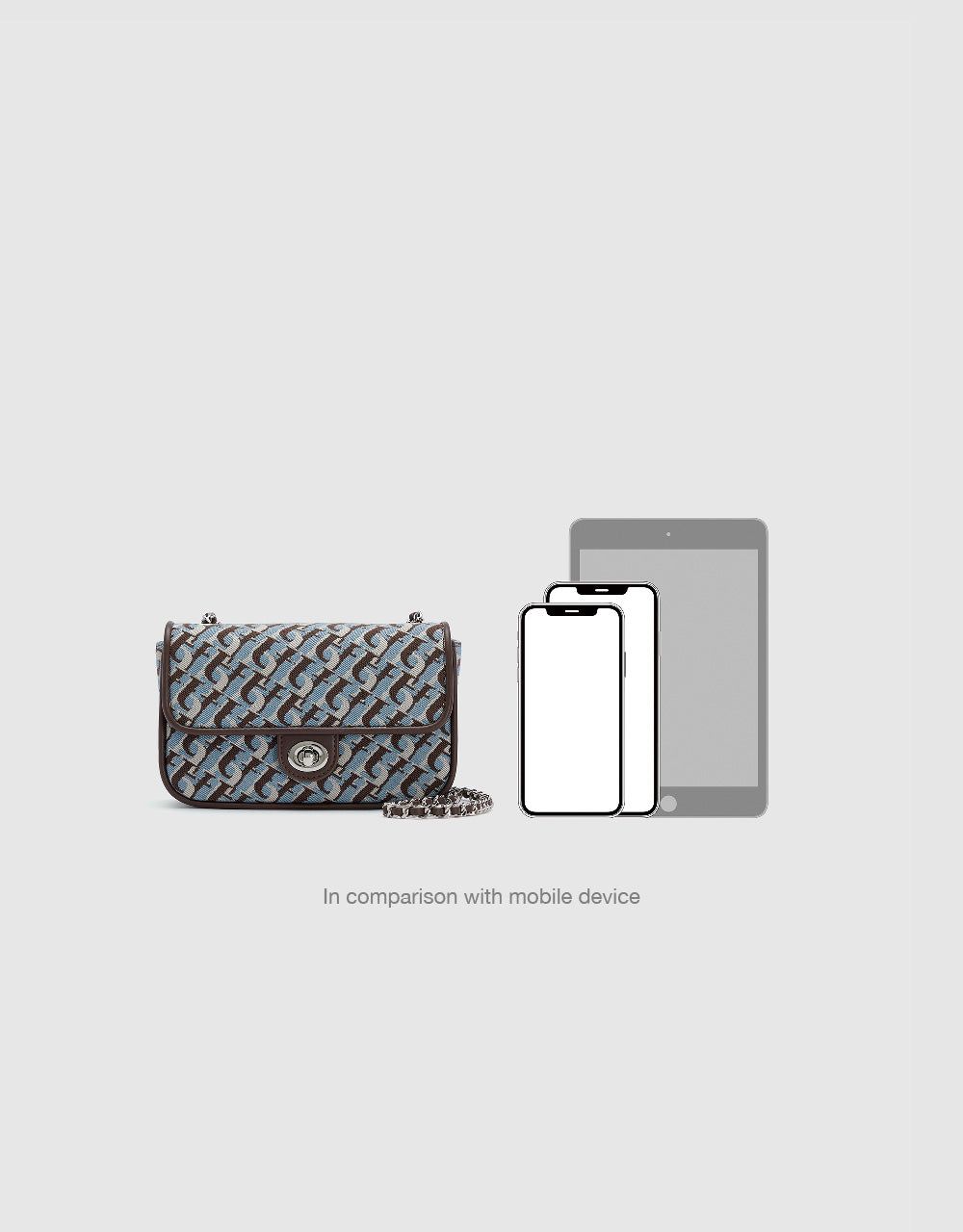 Monogram Shoulder Bag sold by Urban Revivo product image thumbnail 3