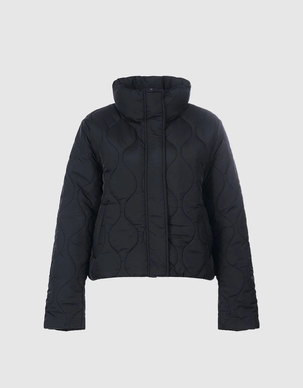 Quilted Puffer Jacket sold by Urban Revivo product image thumbnail 2