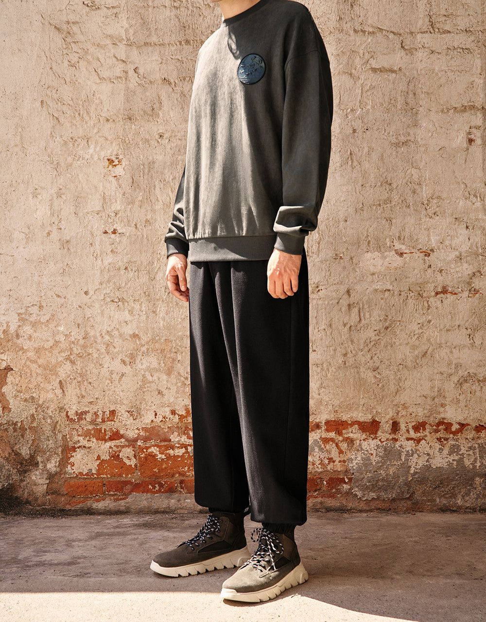 Drawstring Waist Jogger Pants sold by Urban Revivo product image thumbnail 4