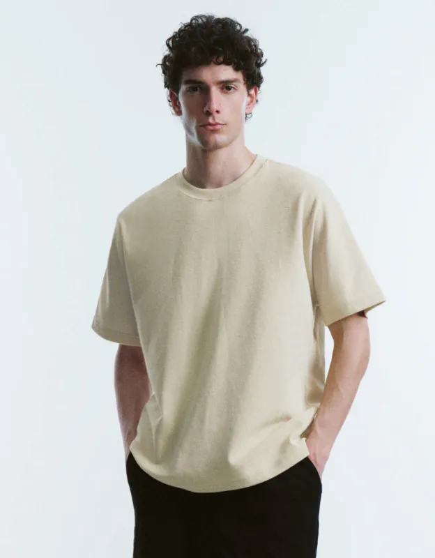 Crew Neck T-Shirt sold by Urban Revivo