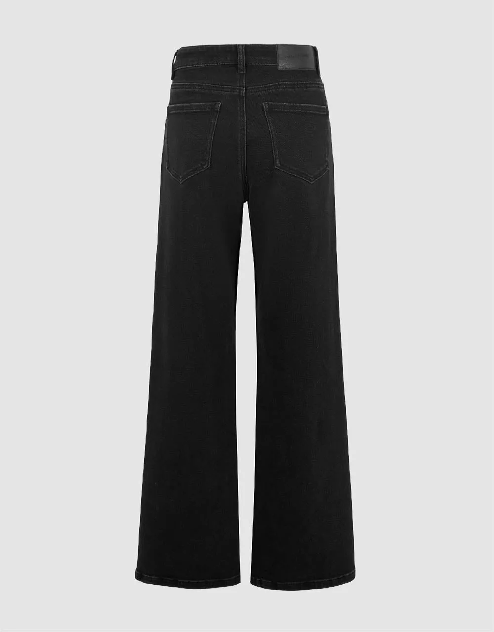 Wide-Leg Jeans With Chain Décor sold by Urban Revivo product image thumbnail 3